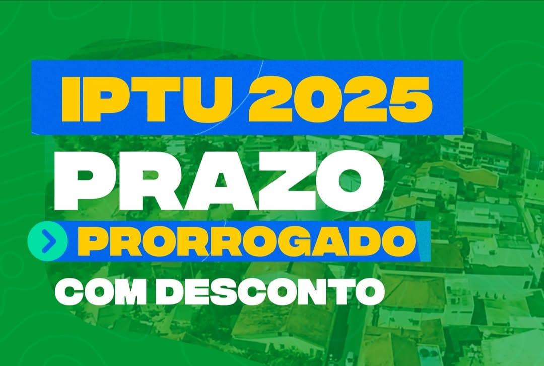 Prefeitura de São Mateus prorroga prazos do IPTU 2025