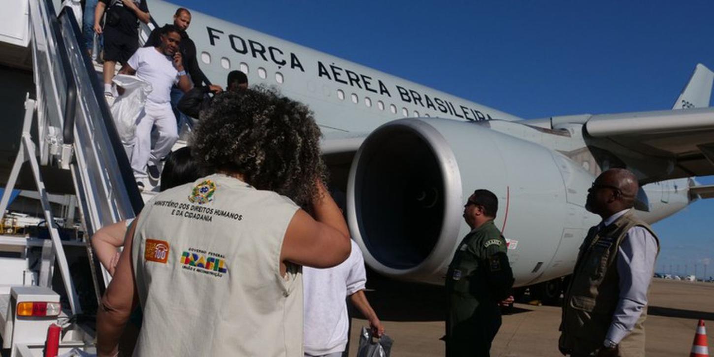 Nova operação humanitária recebeu 54 repatriados dos Estados Unidos