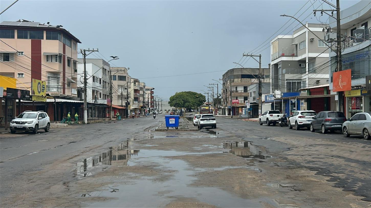 Sistema de Microdrenagem de Guriri demostra eficiência após as chuvas desta quarta e quinta-feira